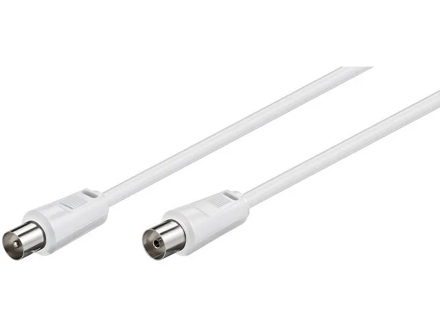 Goobay Antenna Cable (M/F) 1.5M - White