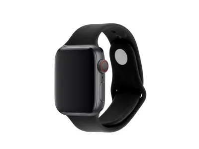 3sixT Silicone Band - Apple Watch (44-46mm) - Black