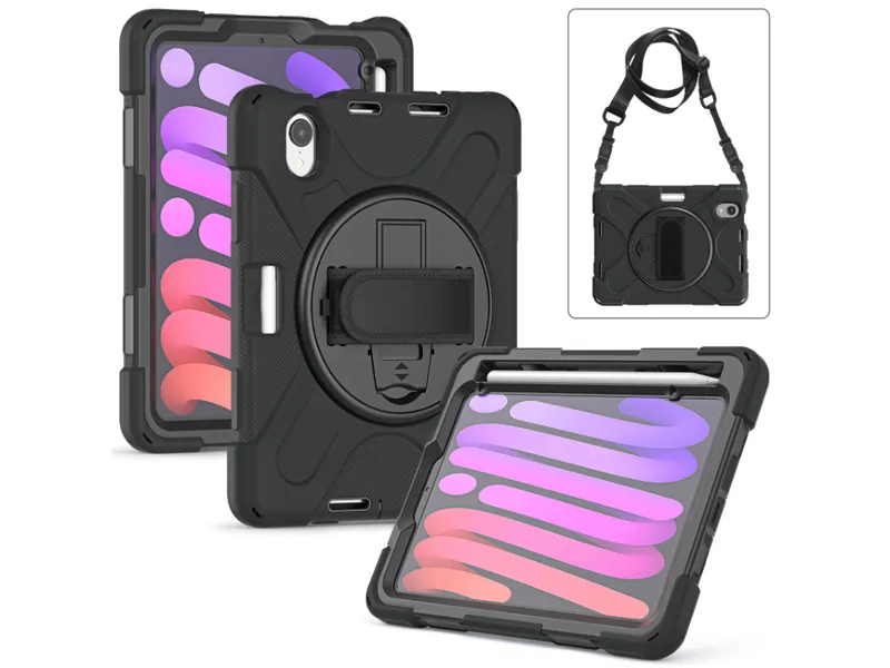 3sixT Apache with Shoulder Strap - iPad Mini 6/7 (B2B)