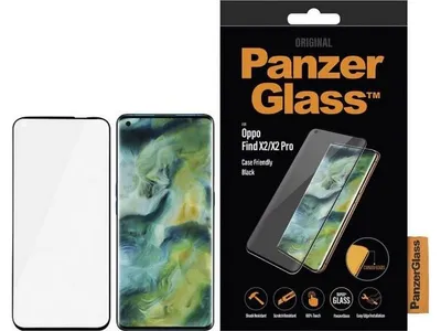 PanzerGlass Edge to Edge Screen Protector - Oppo Find X2/X2 Pro - Black