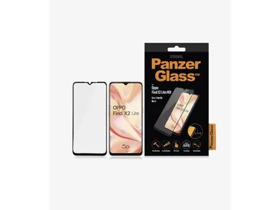 PanzerGlass Edge to Edge Screen Protector - Oppo Find X2 lite/A91 - Black
