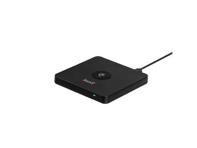 3sixT Elfin Plus 10W Wireless Charger with AC - Black
