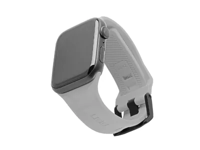 UAG Scout Silicone Strap - Apple Watch (44-46mm) - Silver