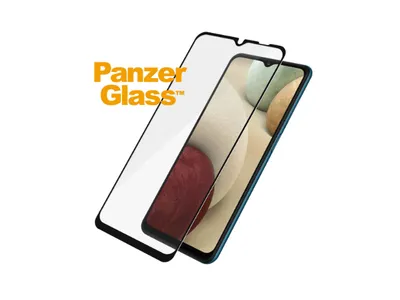 PanzerGlass Edge to Edge Screen Protector - Samsung Galaxy A12 - Black