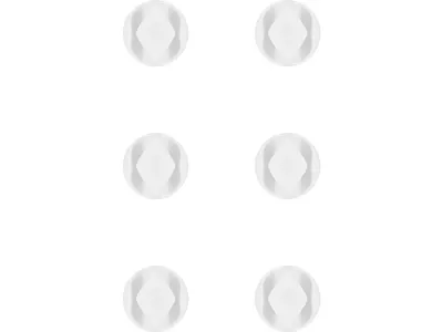 Goobay Cable Management 2 Slots MINI, white