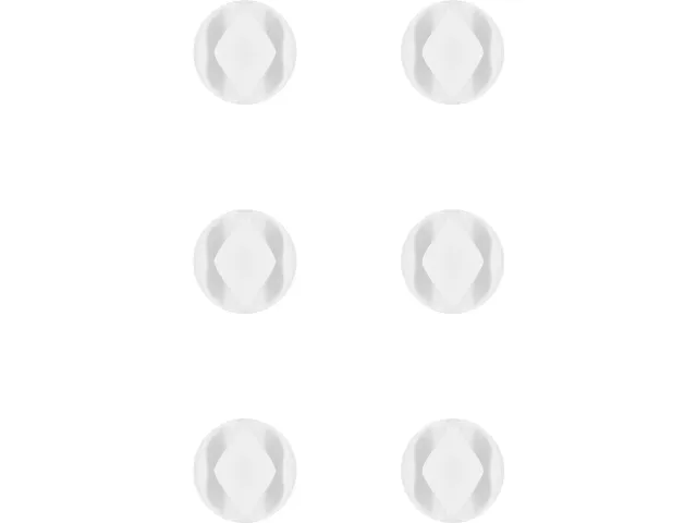 Goobay Cable Management 2 Slots MINI, white