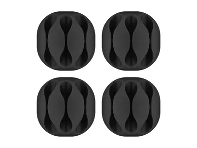 Goobay Cable Management 3 Slots, black