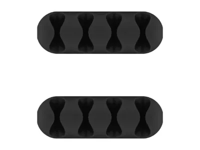 Goobay Cable Management 4 Slots, black