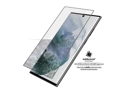 PanzerGlass Edge to Edge Screen Protector - Samsung Galaxy S22 Ultra - Blk