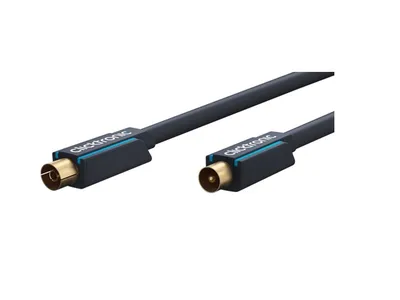 Clicktronic Coaxial Male to Female (Antenna) 1m