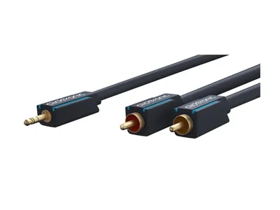 Clicktronic 3.5mm to Stereo RCA (Audio) 3m