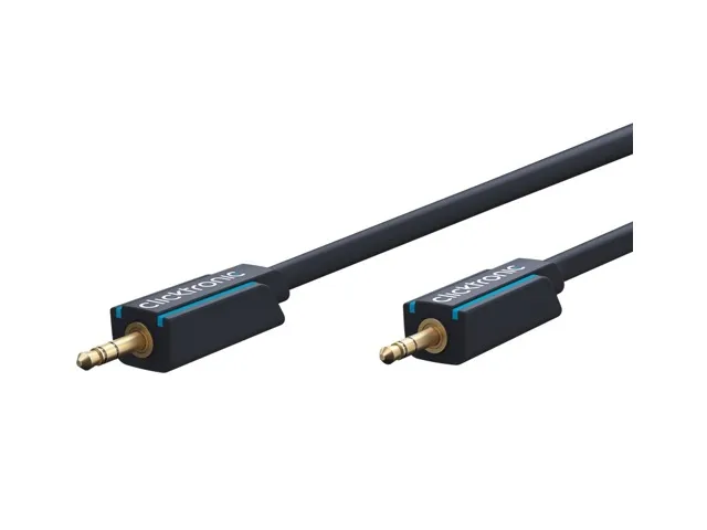 Clicktronic Stereo Male 3.5mm to 3.5mm (Audio) 1.5m