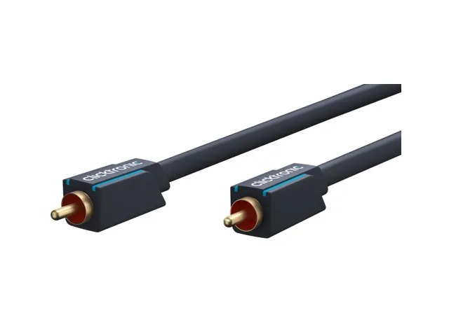 Clicktronic RCA Male to Male (dig.Audio/Video75O) 3m