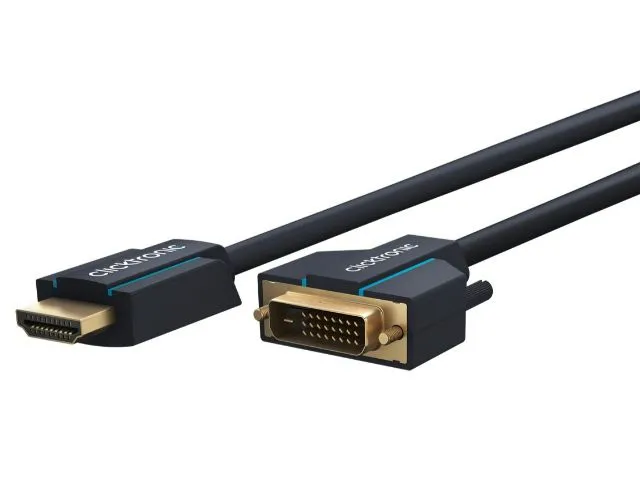 Clicktronic HDMI to DVI-D (24+1) 1m