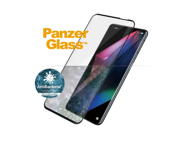 PanzerGlass Edge to Edge Screen Protector - Oppo Find X5/X3 Neo - Black