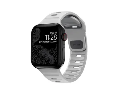NOMAD Sport Band - Apple Watch (40-42mm) - Lunar Grey