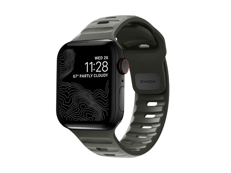 NOMAD Sport Band - Apple Watch (44-46mm/ULTRA) - Ash Green