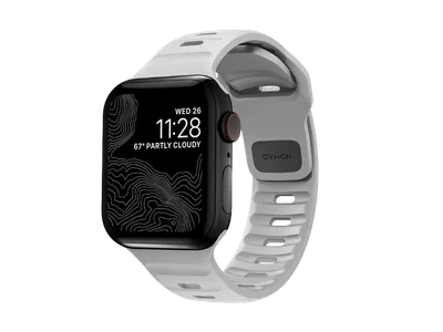 NOMAD Sport Band - Apple Watch (44-46mm/ULTRA) - Lunar Grey
