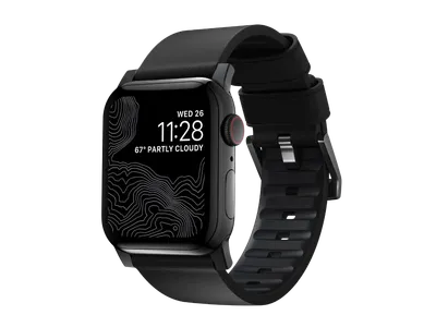 NOMAD Active Band Pro - AppleWatch (44-46mm/U) Black (Blk Hrd)