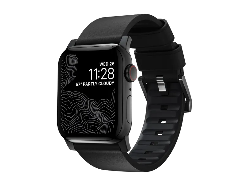 NOMAD Active Band Pro - AppleWatch (44-46mm/U) Black (Blk Hrd)
