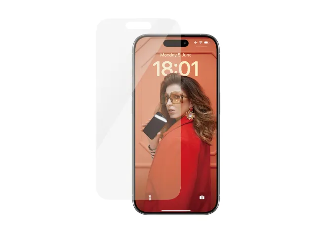PanzerGlass Classic Fit Screen Protector - iPhone 15 Pro