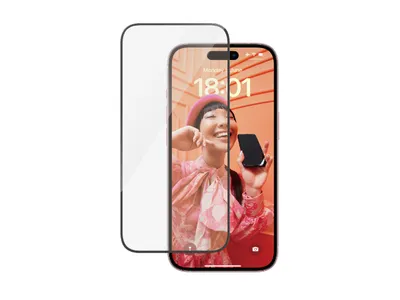 PanzerGlass UltraWide Fit Screen Protector - iPhone 15