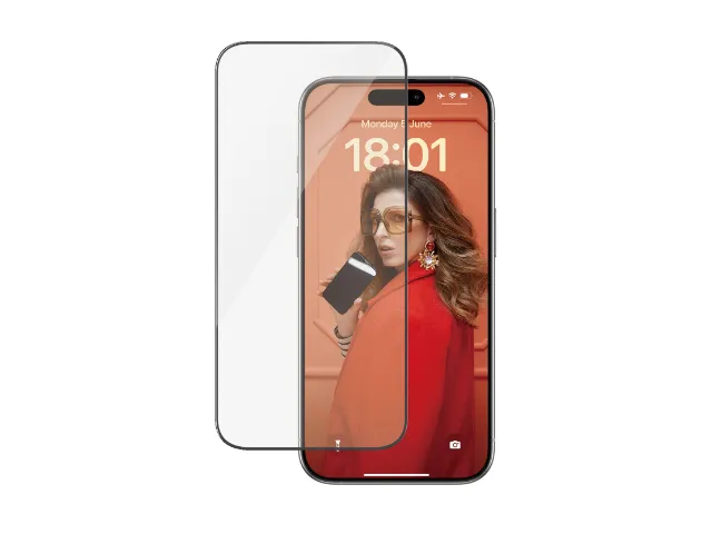 PanzerGlass UltraWide Fit Screen Protector - iPhone 15 Pro