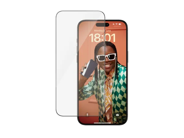 PanzerGlass UltraWide Fit Screen Protector - iPhone 15 Pro Max