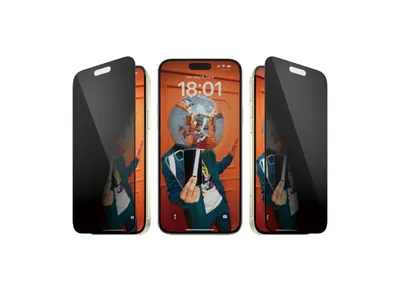 PanzerGlass Privacy Screen Protector - iPhone 15 Plus