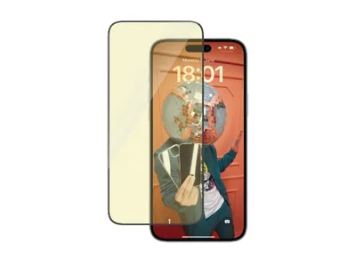 PanzerGlass UWF Anti-Bluelight/Reflective Screen Protector - iPhone 15 Plus
