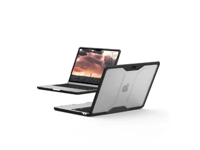 UAG Plyo - MacBook Air 15" M2/M3/M4 - Ice/Black