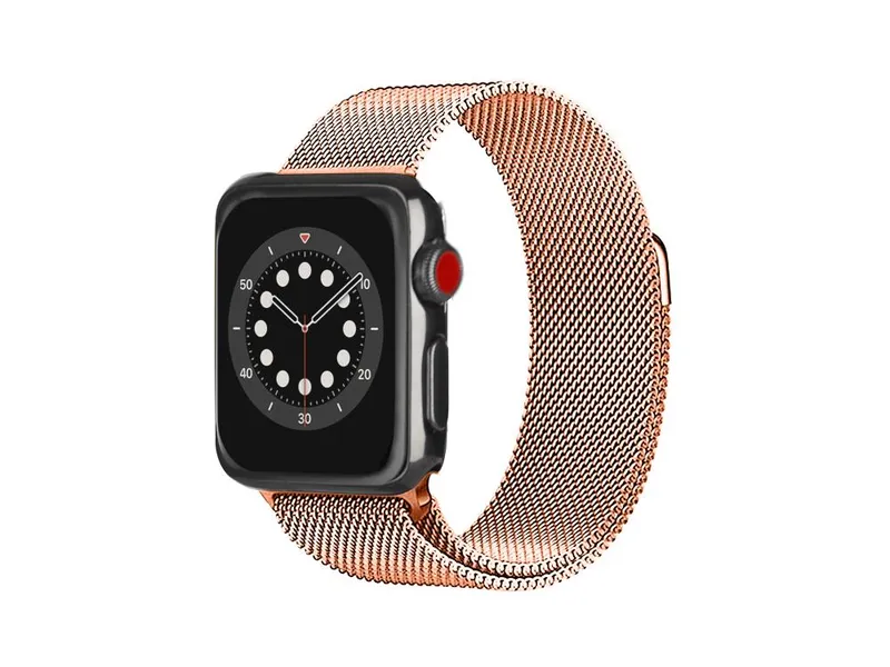 3sixT Mesh Band - Apple Watch (44-46mm) - Rose Gold