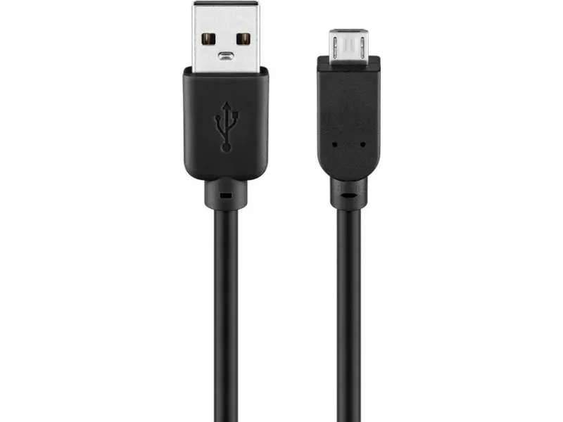 Goobay USB-A to Micro-USB Charge & Sync Cable 0.15M - Black