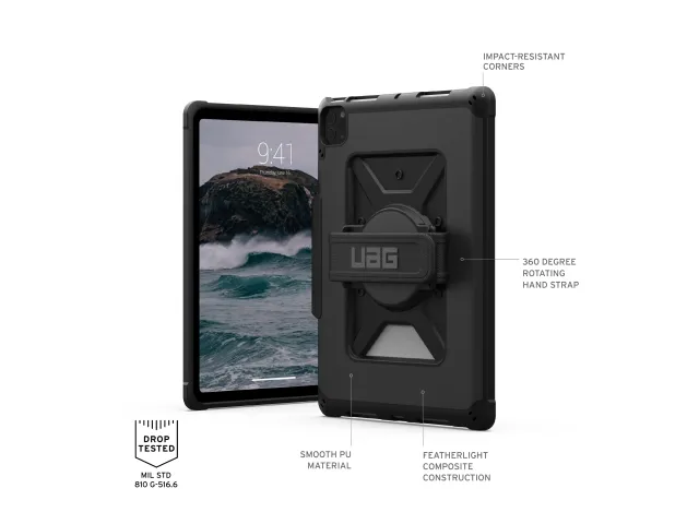 UAG Metropolis w/Handstrap - iPad Pro 11" (2024) - Black
