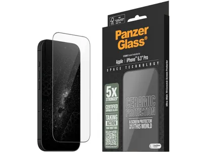 PanzerGlass UWF Ceramic Screen Protector - iPhone 16 Pro