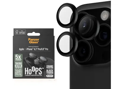 PanzerGlass Ceramic Hoops Lens Protector - iPhone 16 Pro/ProMax