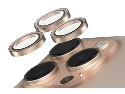 SAFE by Panzer Cam Lens Protector - iPhone 16 Pro/ProMax - Glitter Gold