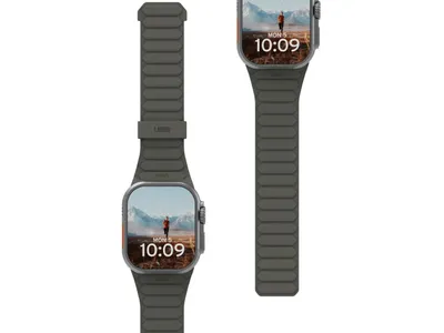 UAG Pathfinder Strap - Apple Watch (44-46mm/ULTRA)-Olive/Rust