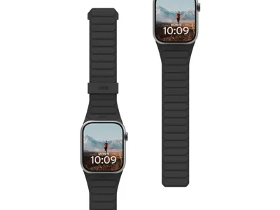 UAG Pathfinder Strap - Apple Watch (44-46mm/UL)-Black/Titanm