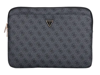 Guess 4G Zipper Pocket - Laptop Sleeve 14-inch - Black
