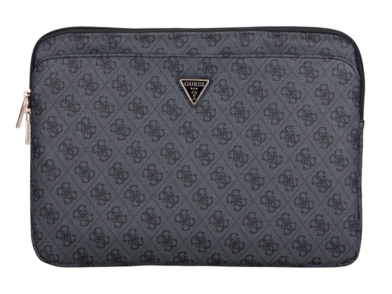 Guess 4G Zipper Pocket - Laptop Sleeve 14-inch - Black