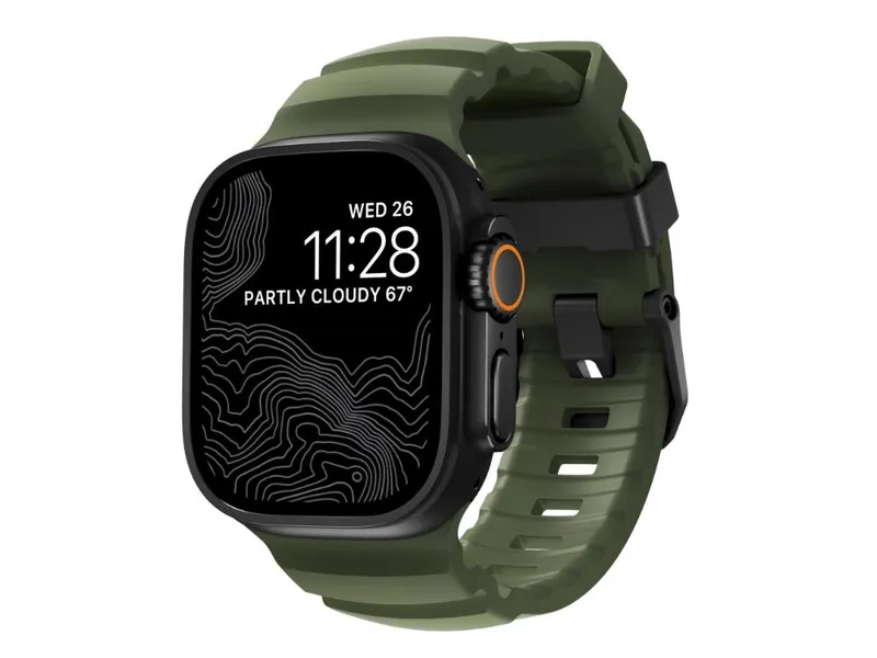 NOMAD Rocky Point Band - Apple Watch (44-46mm/ULT) - Forest