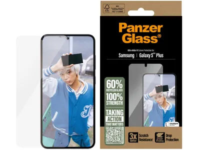 PanzerGlass UltraWide Fit Screen Protector - Samsung Galaxy S25+