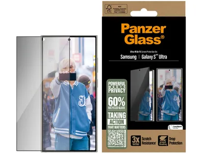 PanzerGlass UltraWide Fit Privacy Screen Protector - Samsung Galaxy S25 Ultra