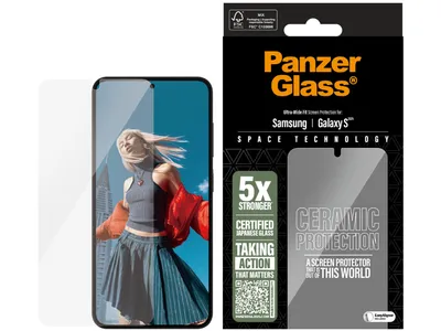 PanzerGlass® Ceramic Screen Protector - Samsung Galaxy S25