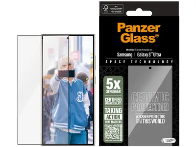 PanzerGlass® Ceramic Screen Protector - Samsung Galaxy S25 Ultra