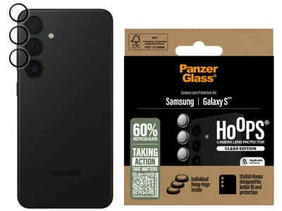 PanzerGlass Hoops Lens Protector- Samsung Galaxy S25 - Clear