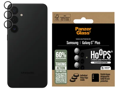 PanzerGlass Hoops Lens Protector - Samsung Galaxy S25+ - Clear