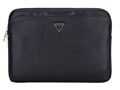 Guess Grained Edition - PU Laptop Sleeve 14-inch - Black