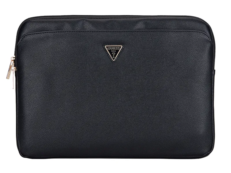 Guess Grained Edition - PU Laptop Sleeve 14-inch - Black